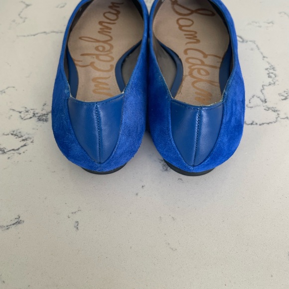 Sam Edelman Rae Pointed Toe Suede Flats - Picture 3 of 5